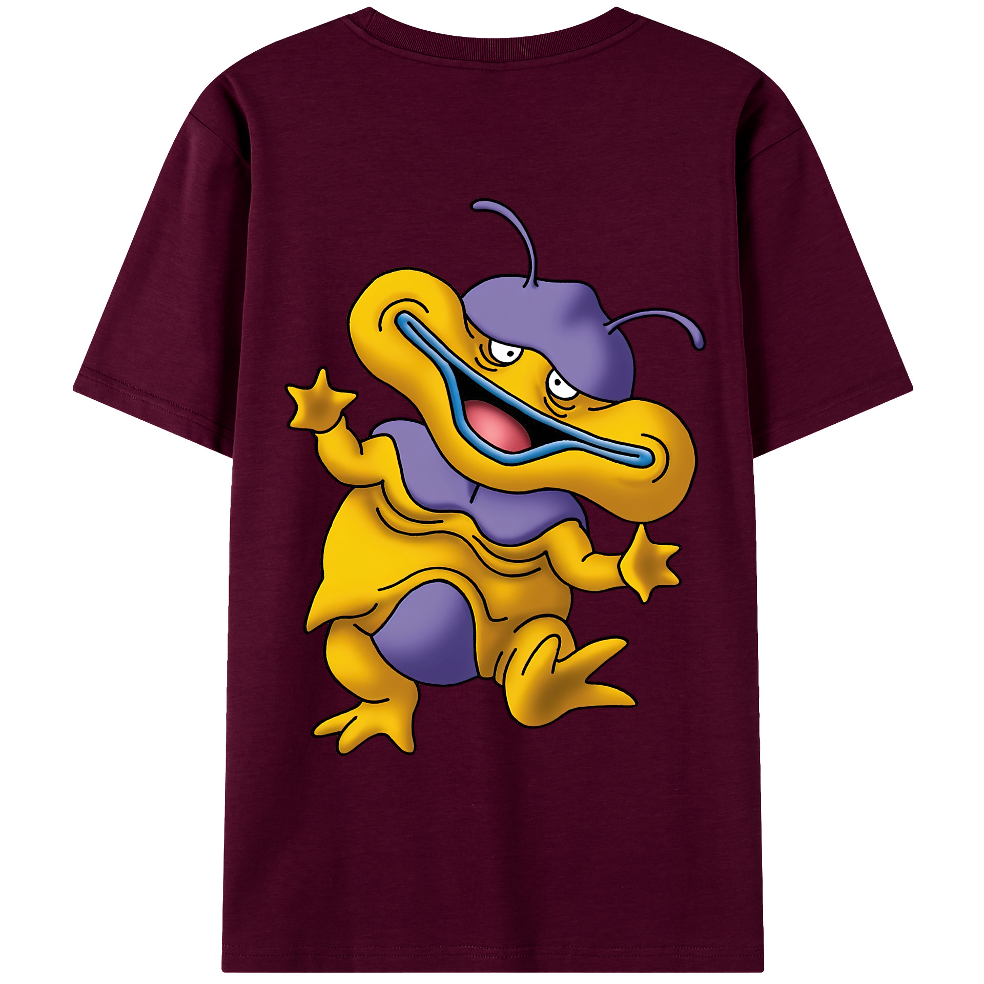 （画像用） ドラゴンクエスト Doragon Kuesuto Dragon Quest レディース半袖Tシャツ(バックプリント)